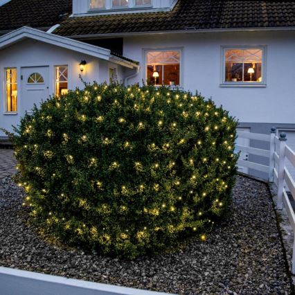 Eglo - Catena natalizia LED da esterno 200xLED 3m IP44 bianco caldo