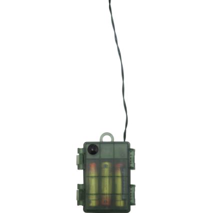Eglo 410926 - Ghirlanda natalizia a LED per esterni con sensore 20xLED/0,064W/3xAA IP44