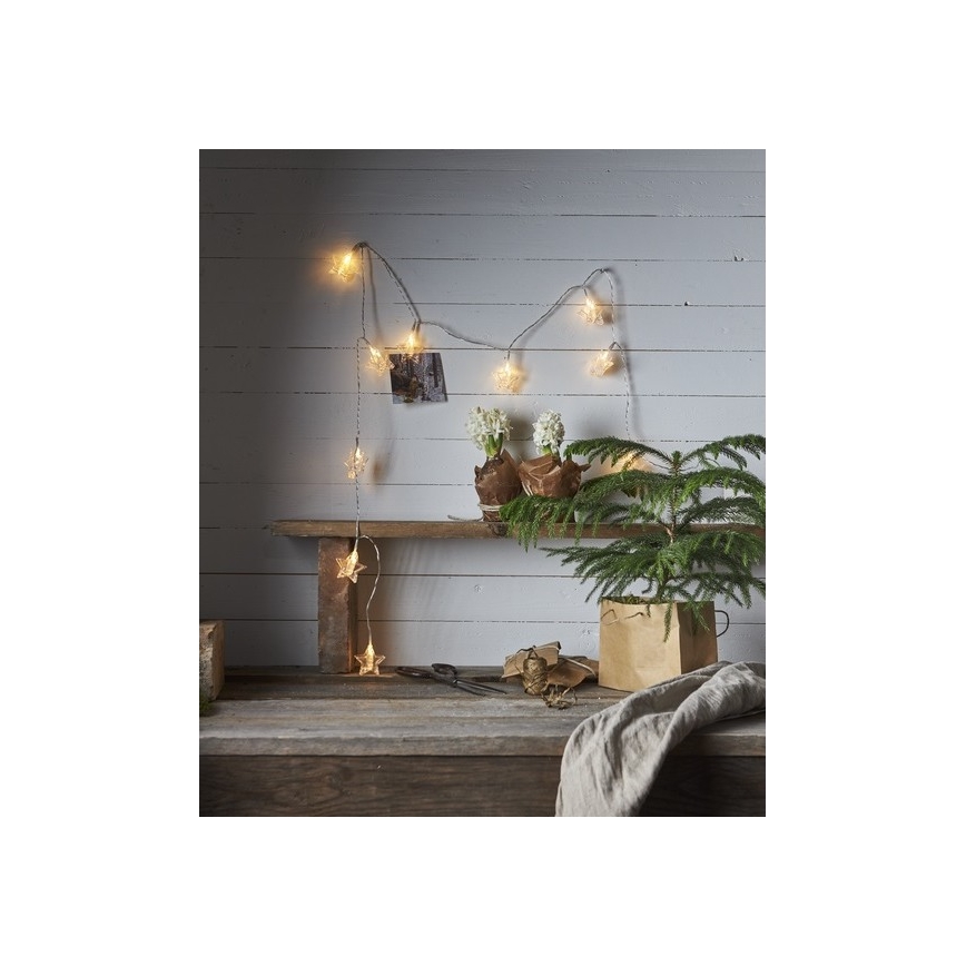 Eglo - catena LED 10xLED 2,1 m bianco caldo