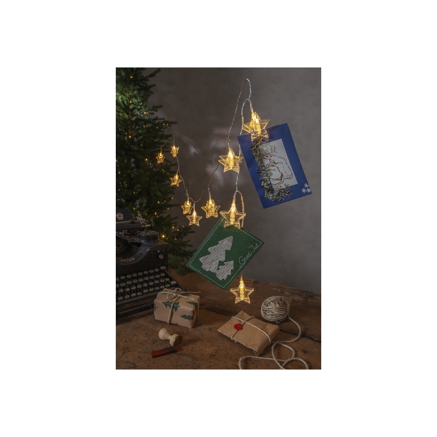 Eglo - catena LED 10xLED 2,1 m bianco caldo