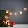 Eglo 411113 - Catena natalizia LED ORNAMENT 10xLED/3xAA 1,35m bianco caldo
