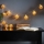 Eglo 411115 -  Catena natalizia LED GLITTER 10xLED/2xAA 1,65m bianco caldo