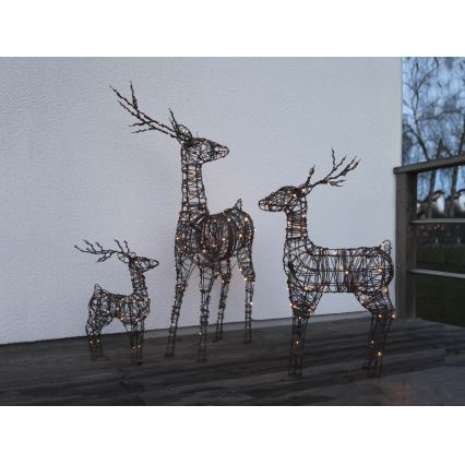 Eglo - Decorazione natalizia da esterno LED 24xLED/0,06W/3xAA IP44