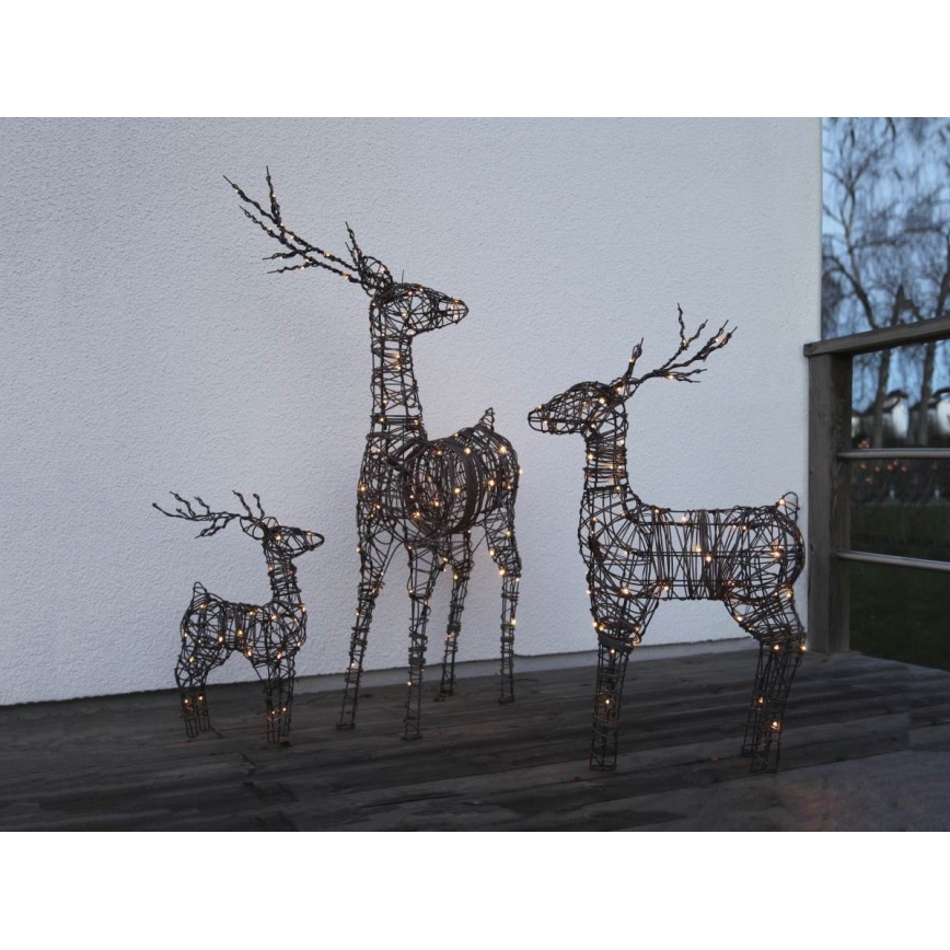 Eglo - Decorazione natalizia da esterno LED 24xLED/0,06W/3xAA IP44