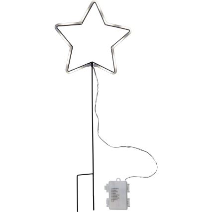 Eglo 411177 - Decorazione natalizia a LED per esterni NEONSTAR 72xLED/3xAA IP44