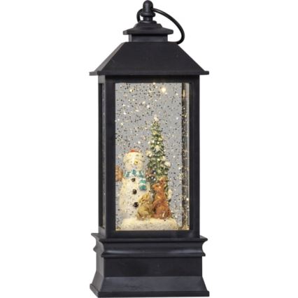 Eglo - decorazione natalizia a LED/0,064W/3xAAA nera