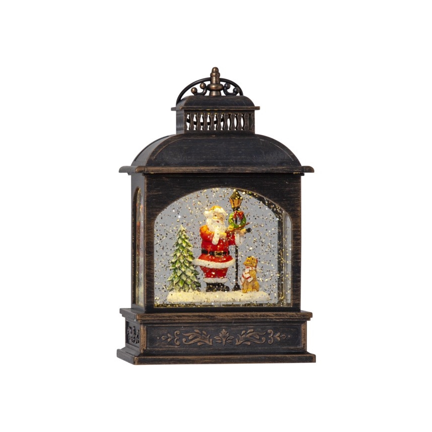Eglo - Decorazione natalizia LED 1xLED/0,064W/3xAA marrone