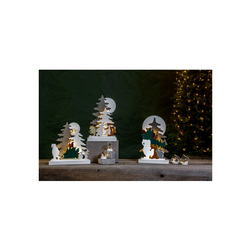 Eglo - Decorazione LED natalizia 10xLED/0,03W/2xAA