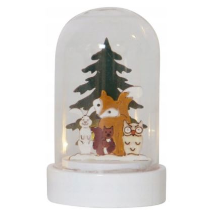 Eglo - Confezione da 2 decorazioni natalizie a LED, 0,03 W, 1x CR2032