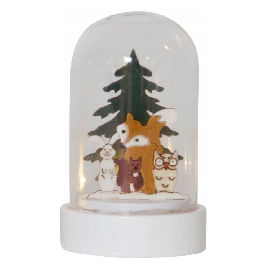 Eglo - Confezione da 2 decorazioni natalizie a LED, 0,03 W, 1x CR2032