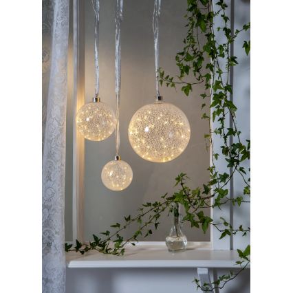 Eglo - Decorazione natalizia LED 50xLED/0,064W/3xAA d. 20 cm