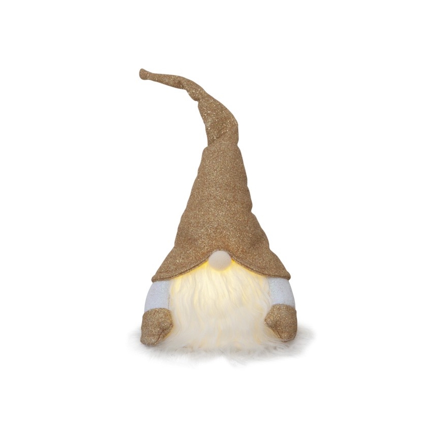 Eglo - Decorazione natalizia LED, 0,06 W, 3x AG13, dorata