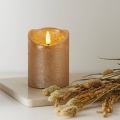 Eglo 411498 - LED Candela FLAMME RUSTIC LED/2xAA oro