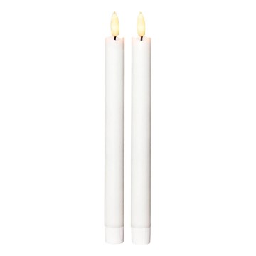 Eglo 411505 - Confezione da 2 candele LED FLAMME LED/1xAAA bianche