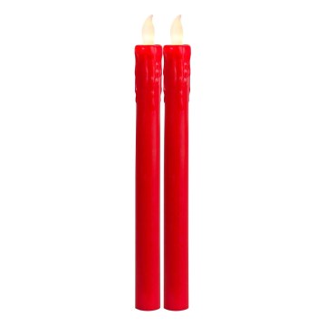 Eglo 411505 - SET da 2 candele LED PRESSE LED/1xAAA rosse