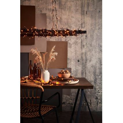 Eglo 411515 - Catena luminosa LED per esterni 360xLED/30m IP44, bianco caldo