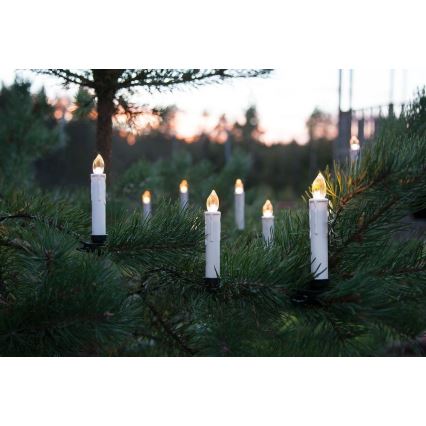 Eglo - SET 5x Illuminazione LED per albero di Natale 1xLED/0,06W/1xAA IP44