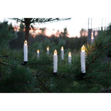 Eglo - SET 5x Illuminazione LED per albero di Natale 1xLED/0,06W/1xAA IP44