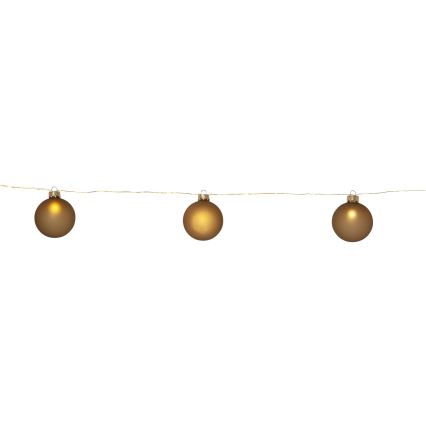 Eglo 411557 - Catena decorativa BLISS 22xLED/3xAA 1,6m bianco caldo