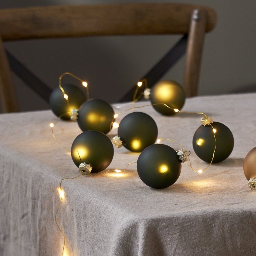 Eglo 411558 - Catena luci LED decorativa BLISS 22xLED/3xAA 1,6m bianco caldo