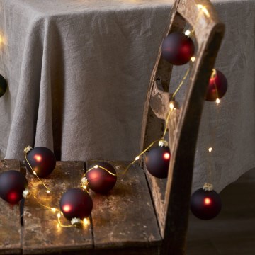 Eglo 411559 - catena luminosa BLISS 22 LED/3xAA, 2,6 m, bianco caldo