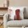 Eglo 420007 - Cuscino decorativo CHEVERY 45x45 cm bianco/rosso