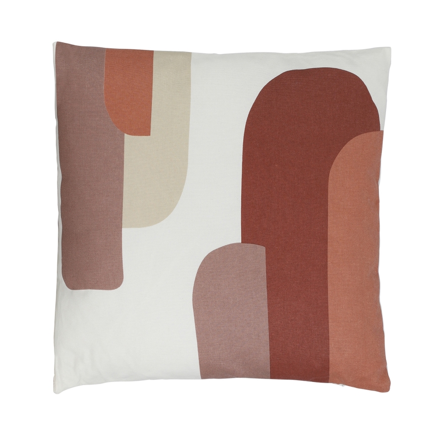 Eglo 420007 - Cuscino decorativo CHEVERY 45x45 cm bianco/rosso