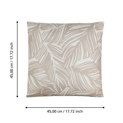 Eglo 420011 - Cuscino decorativo CHEVERY 45x45 cm beige