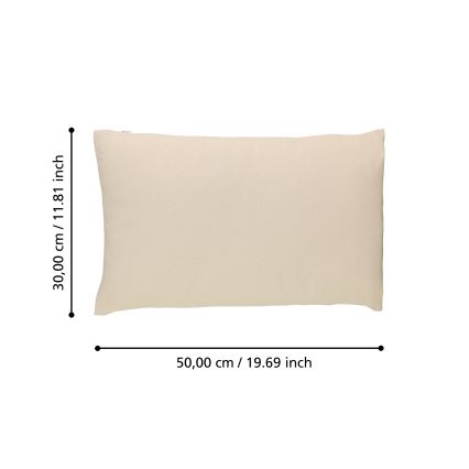 Eglo 420021 - Cuscino decorativo ILES 30x50 cm beige