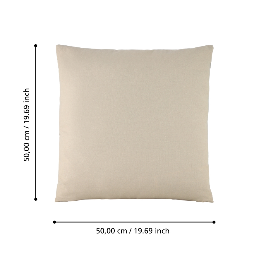 Eglo 420022 - Cuscino decorativo ILES 50x50 cm beige