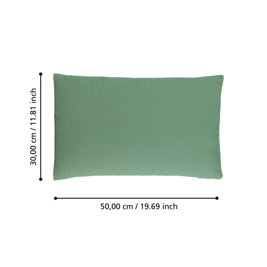 Eglo 420025 - Cuscino decorativo ILES 30x50 cm verde