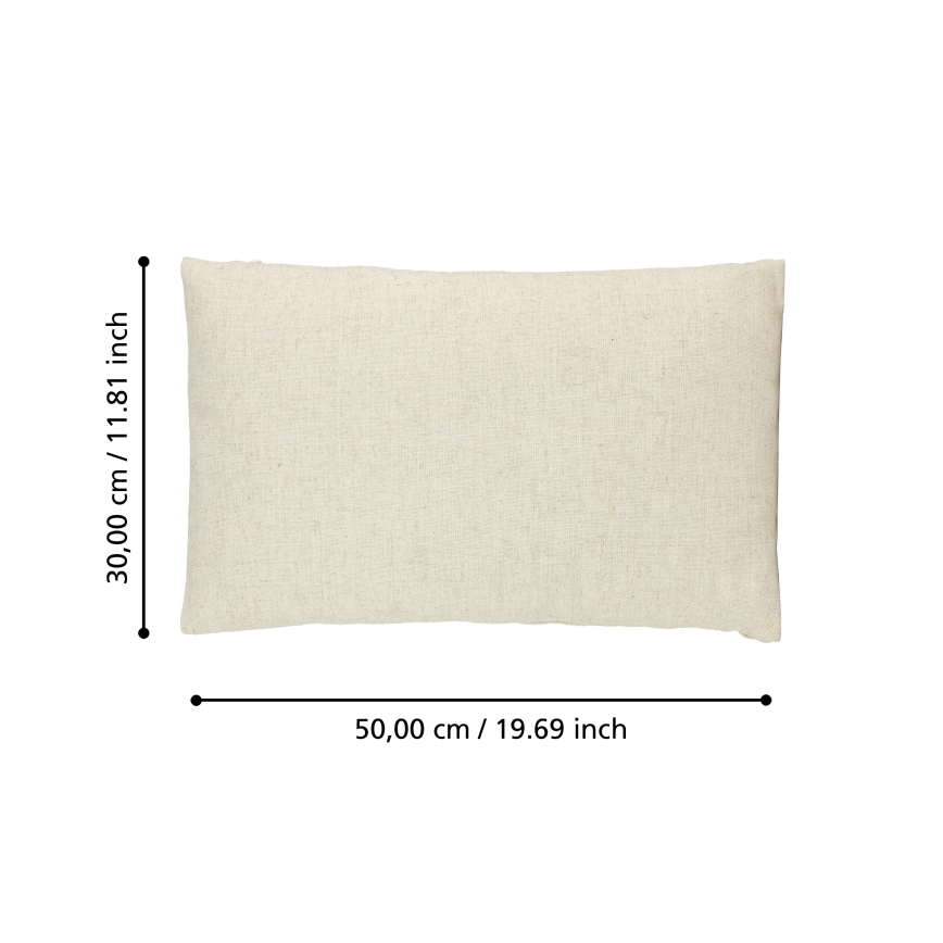 Eglo 420032 - Cuscino decorativo ILES 30x50 cm beige