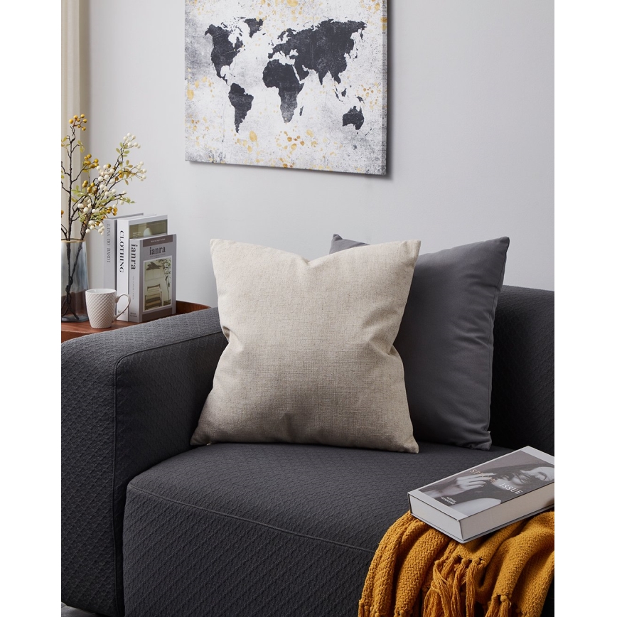 Eglo 420033 - Cuscino d'arredo ILES 50x50 cm beige