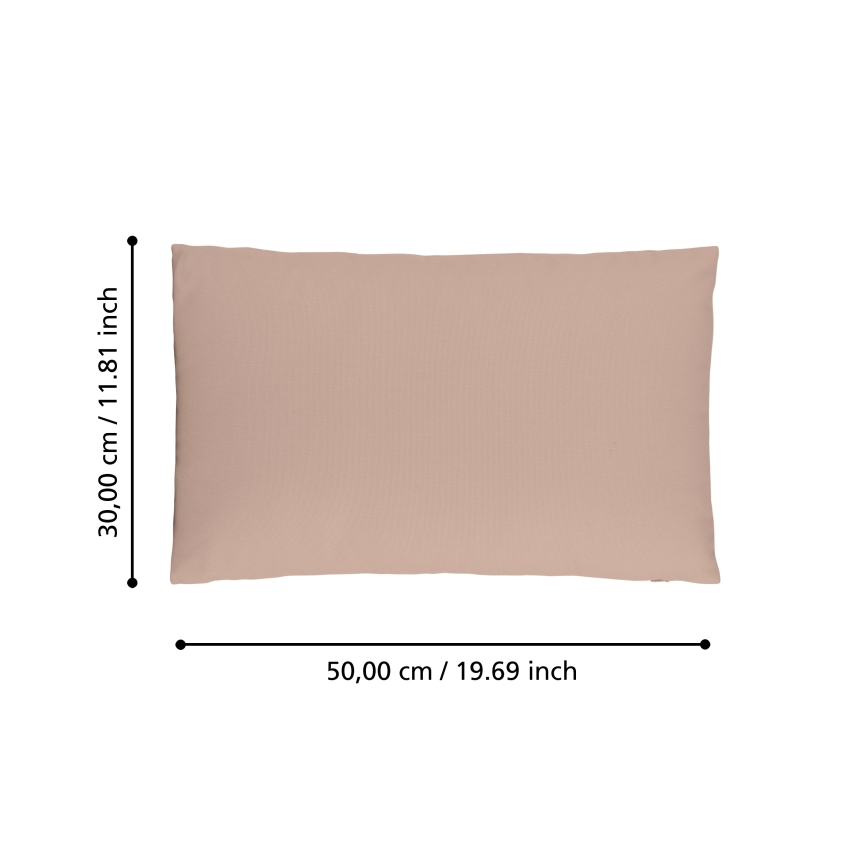 Eglo 420034 - Cuscino decorativo ILES 30x50 cm rosa