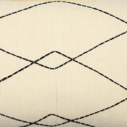 Eglo 420042 - Cuscino decorativo CHEVERY 35x60 cm beige/nero