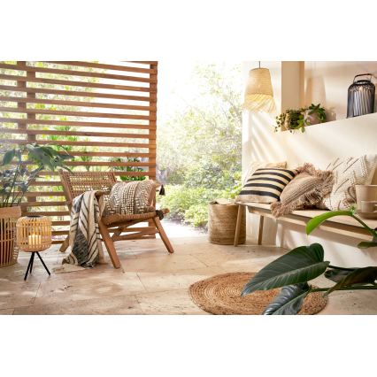 Eglo 420044 - Cuscino decorativo CHEVERY 50x50 cm marrone