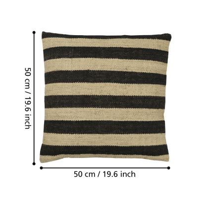 Eglo 420045 - Cuscino decorativo CHEVERY 50x50 cm marrone