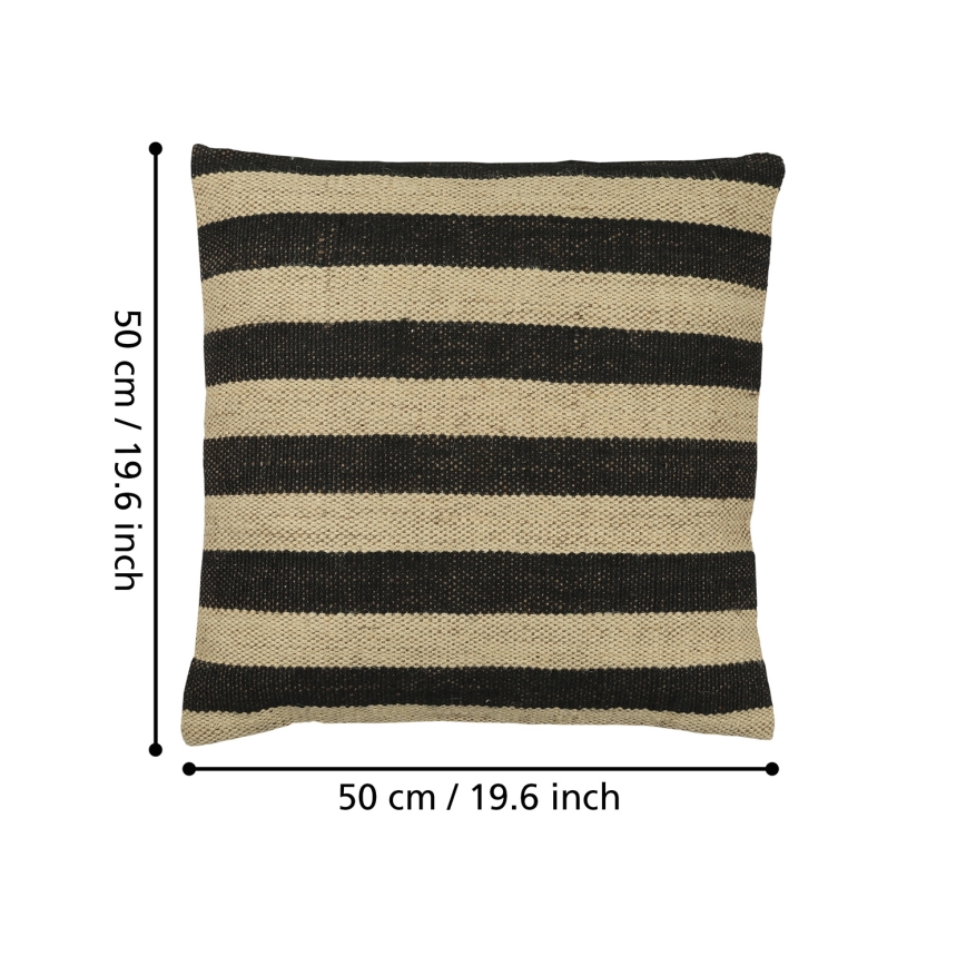 Eglo 420045 - Cuscino decorativo CHEVERY 50x50 cm marrone