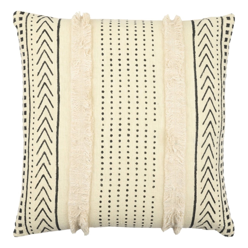 Eglo 420046 - Cuscino decorativo CHEVERY 50x50 cm beige/nero