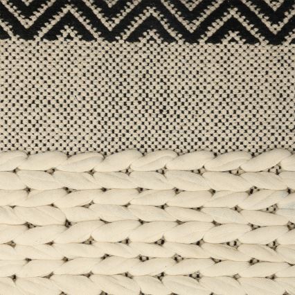 Eglo 420049 - Cuscino decorativo CHEVERY 50x50 cm crema/nero