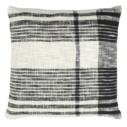 Eglo 420061 - Cuscino decorativo CHEVERY 45x45 cm crema/nero