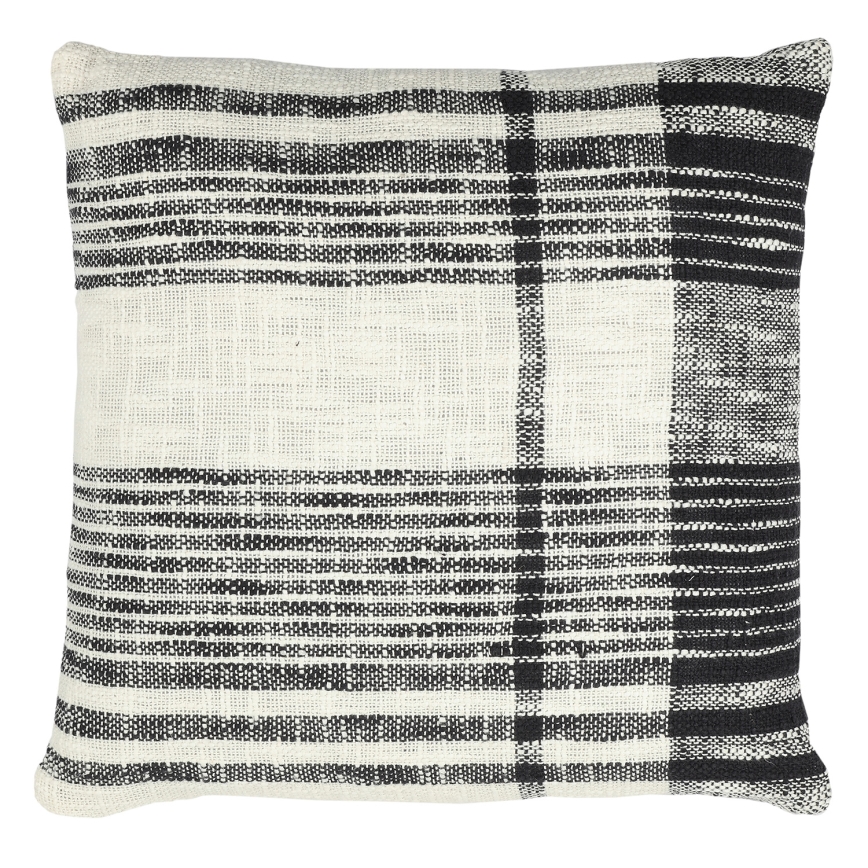 Eglo 420061 - Cuscino decorativo CHEVERY 45x45 cm crema/nero