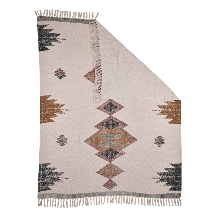 Eglo 420073 - Copriletto CHEVERY 170x130 cm marrone