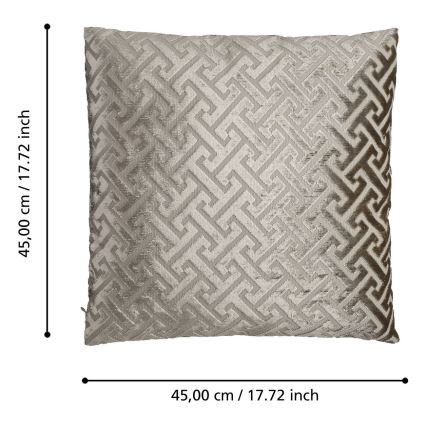 Eglo - Cuscino decorativo 45x45 cm beige