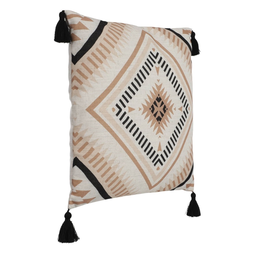 Eglo 420079 - Cuscino decorativo CHEVERY 45x45 cm beige/nero