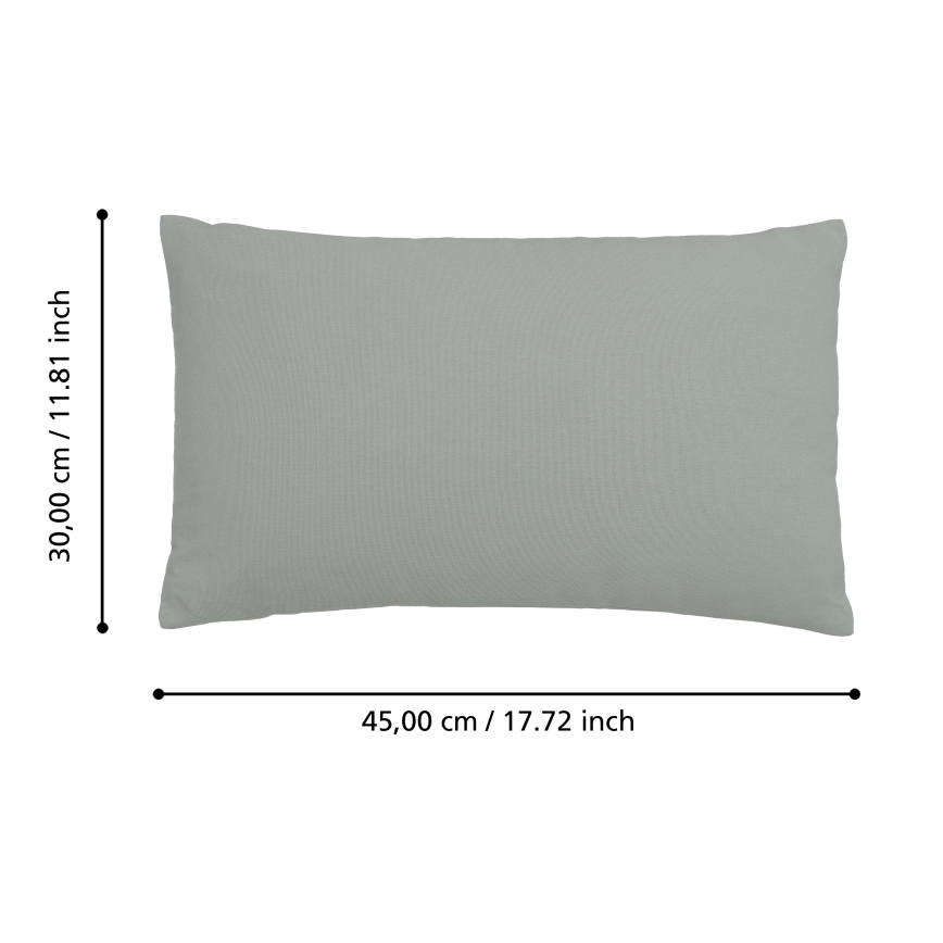Eglo 420084 - Cuscino decorativo ILES 30x45 cm verde
