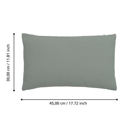 Eglo 420087 - Cuscino decorativo ILES 30x45 cm verde