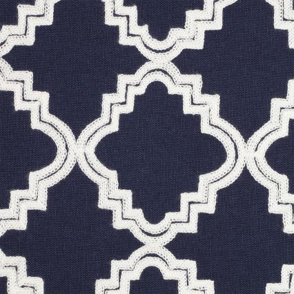 Eglo 420096 - Cuscino decorativo BERHALA 45x45 cm blu/bianco