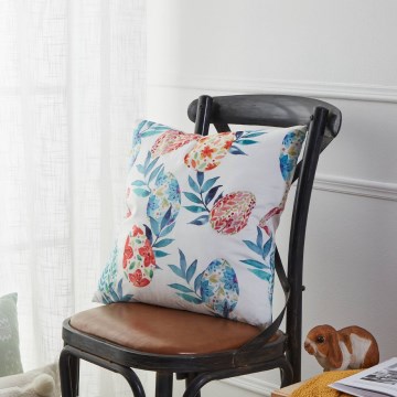Eglo 420101 - Cuscino decorativo GEBENG 45x45 cm blu/rosso