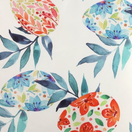 Eglo 420101 - Cuscino decorativo GEBENG 45x45 cm blu/rosso